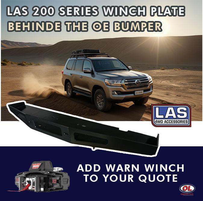 LAS 200 SERIES WINCH PLATE - BEHIND OE BUMPER - LA Sport Pretoria