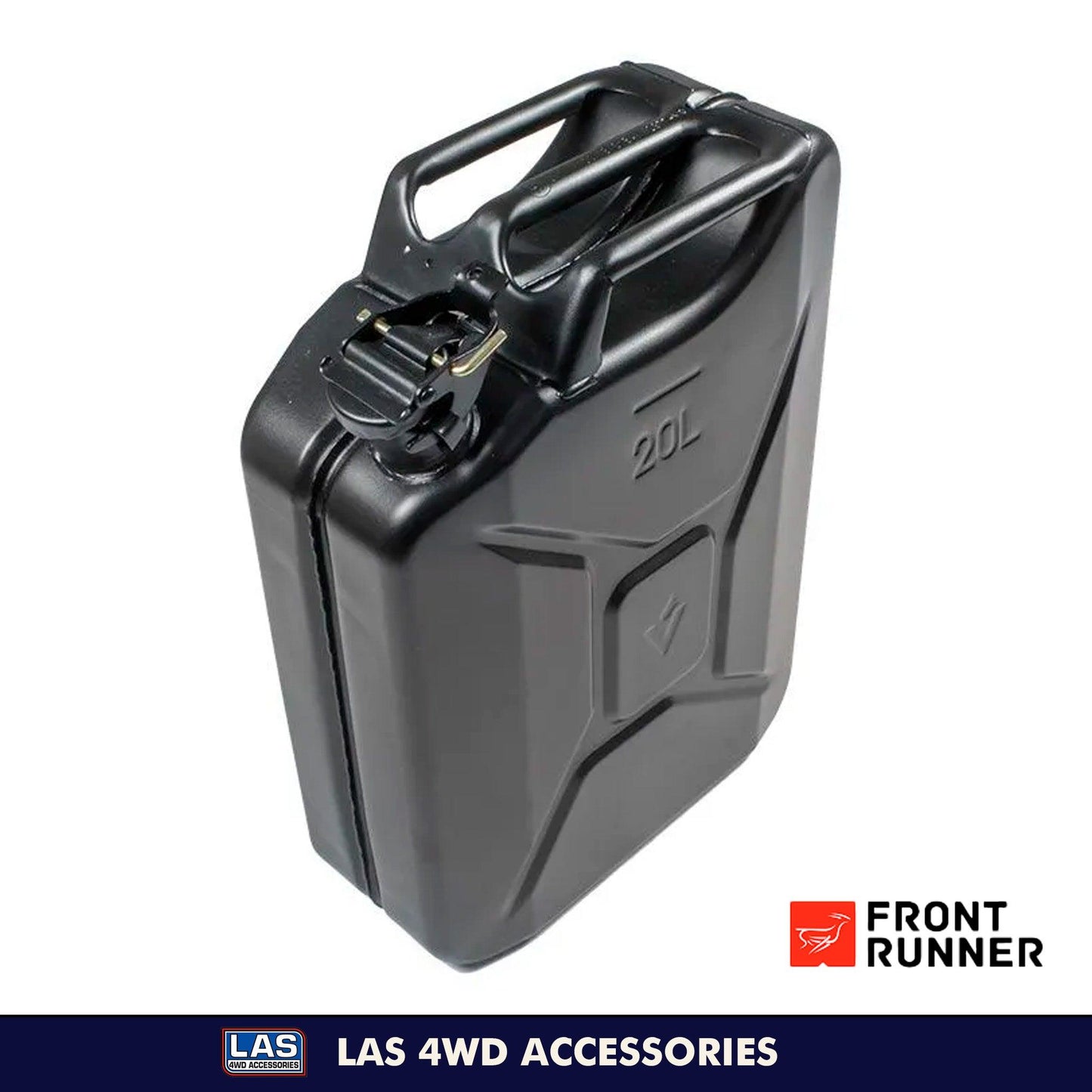 20l Fuel Jerry Can - Black Steel Finish Front Runner - LA Sport Pretoria
