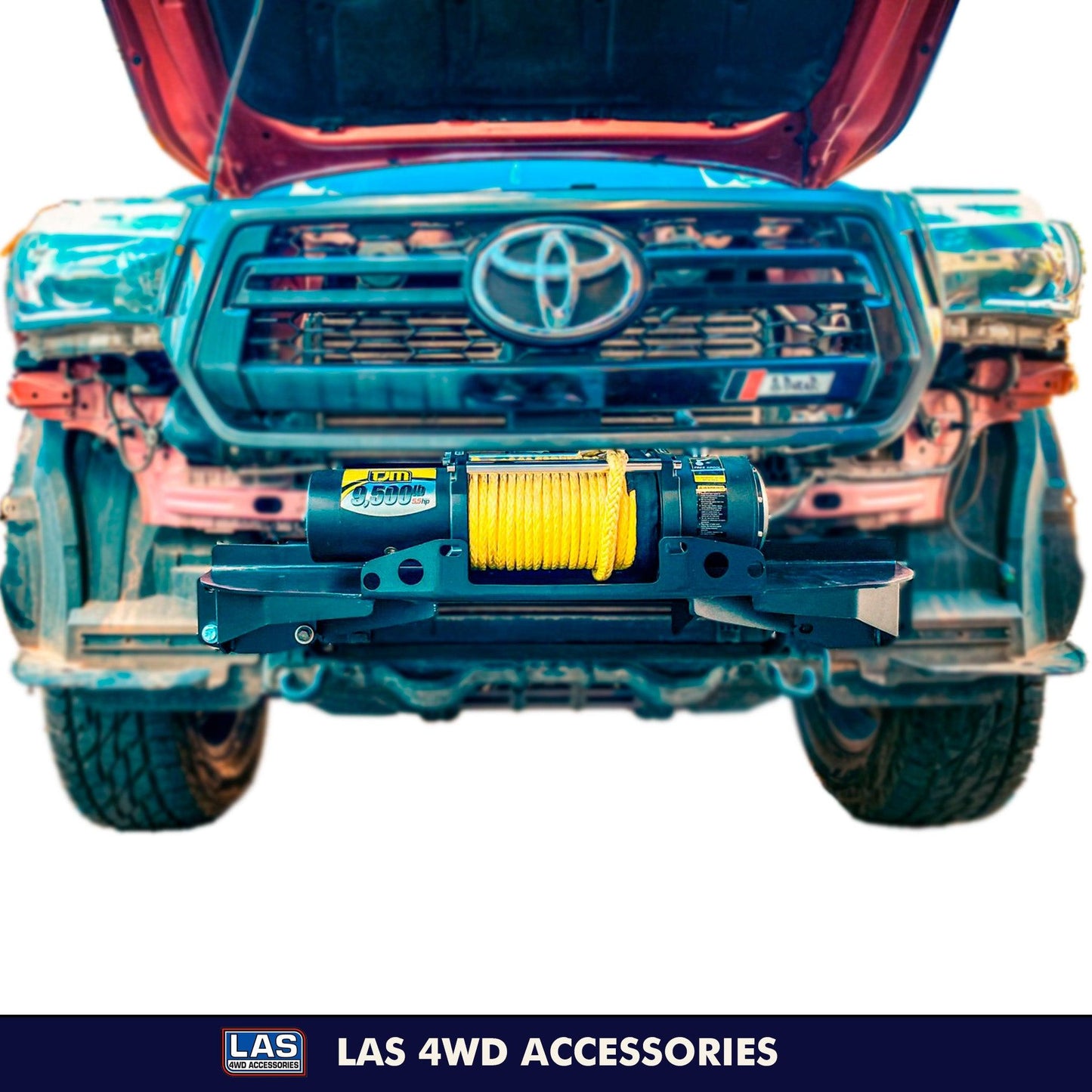 LAS HILUX WINCH PLATE 2016 ONWARDS - LA Sport Pretoria