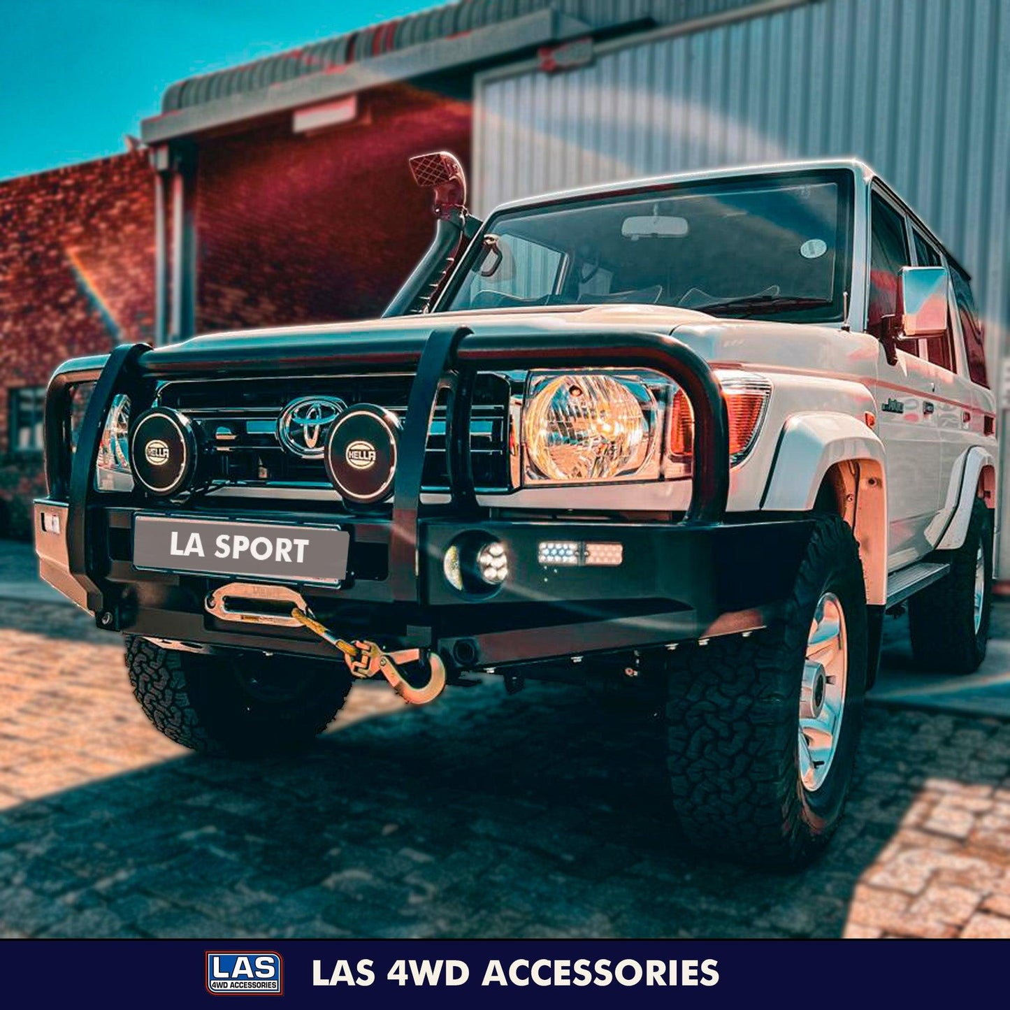 LAS LAND CRUISER BULL BAR - LA Sport Pretoria