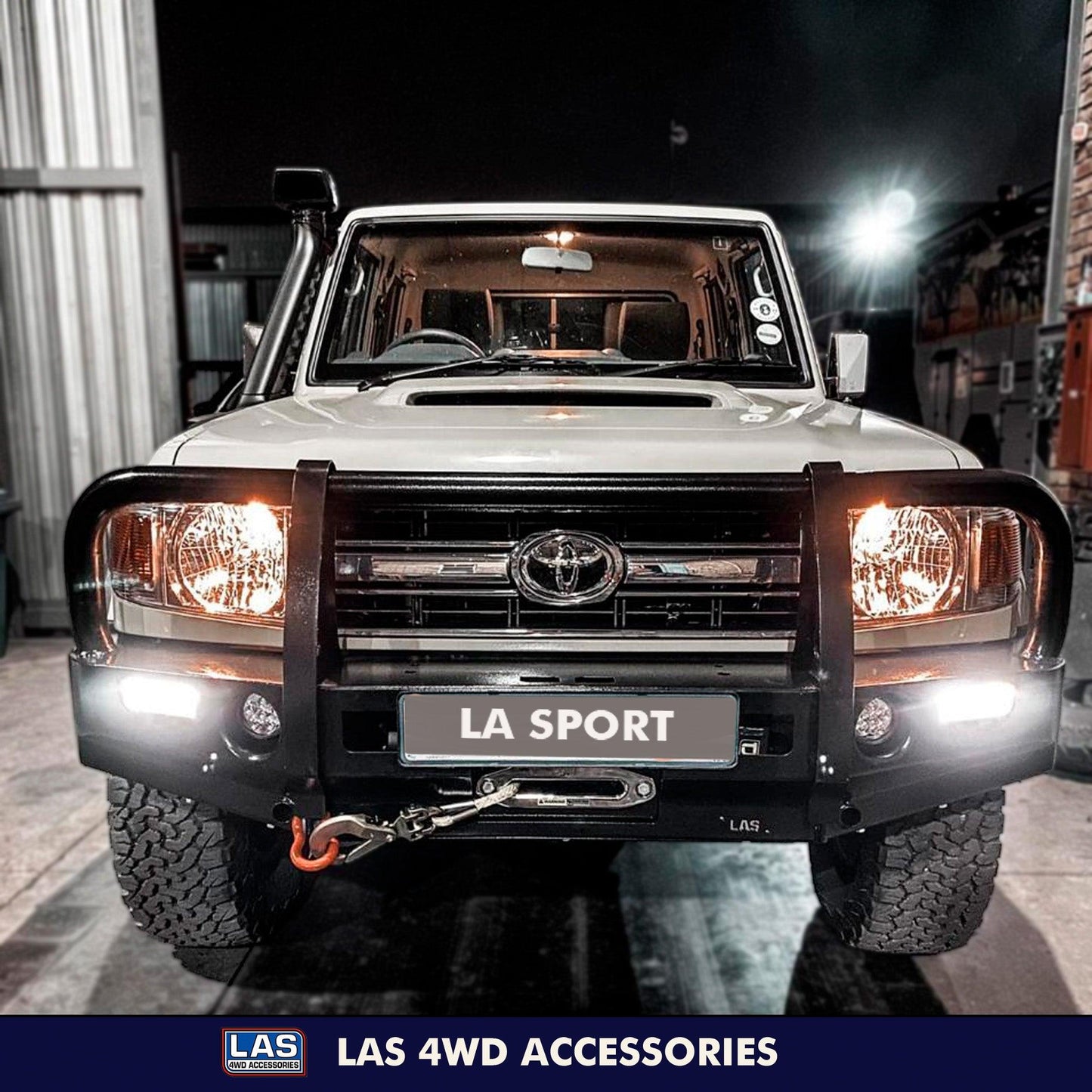 LAS LAND CRUISER BULL BAR - LA Sport Pretoria
