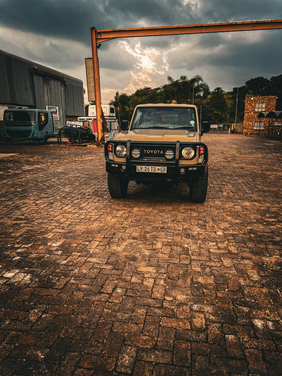 NEW LAS LAND CRUISER BULL BAR 2024 ONWARDS