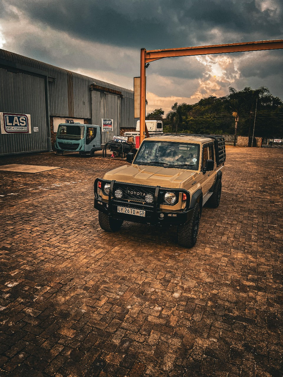 NEW LAS LAND CRUISER BULL BAR 2024 ONWARDS