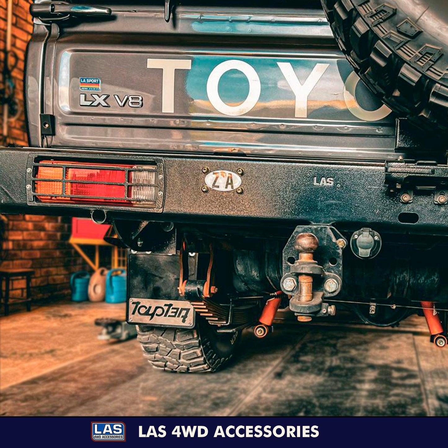 LAS REAR BUMPER LAND CRUISER 2005 ONWARDS - LA Sport Pretoria